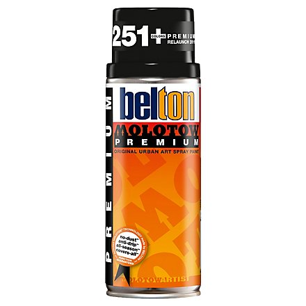 Molotow - Bomboletta spray Premium 400ml - 214 Toast segnale nero