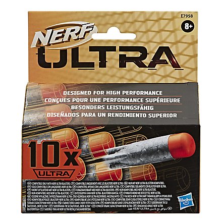 NERF - Confezione di ricarica per 10 dardi Ultra