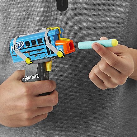 NERF MicroShots - Fortnite Battle Bus Dartblaster - blasterparts.com