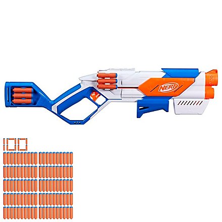 NERF N SERIES STRIKEBACK + 100 N1 Darts Nachfüllpack Bundle