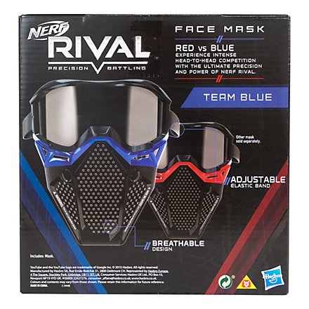 Nerf Rival Face Mask Blue