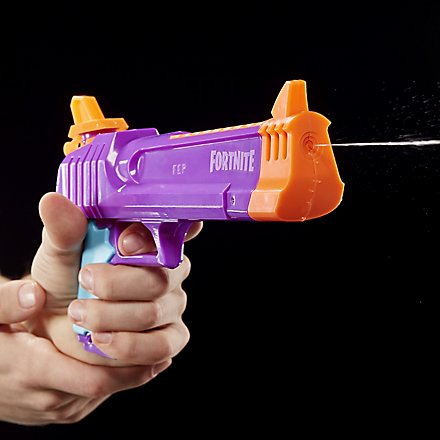 Supersoaker Fortnite HC-E De Hasbro | Pistola De Agua Con Depósito De 218 Ml | Réplica Oficial Del Blaster Del Videojuego | Regalo Para Fans De Fortnite