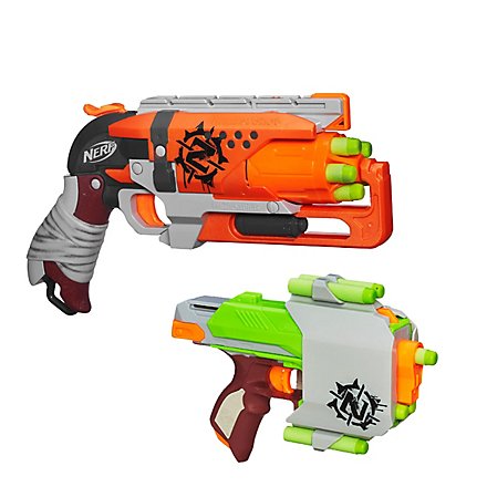 NERF Zombie Strike Hammershot & Sidestrike Bundle