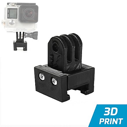 Slydev - GoPro Halter für Nerf-Schiene 