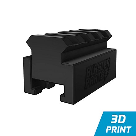 Slydev - Nerf zu Picatinny-Rail Adapter v1 - 4,5 cm