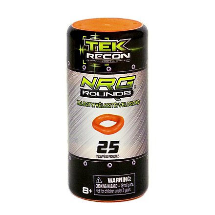 Tech4Kids Tek Recon NRG Ammo Pack New 2 Pack 50 Total 25 Rounds 
