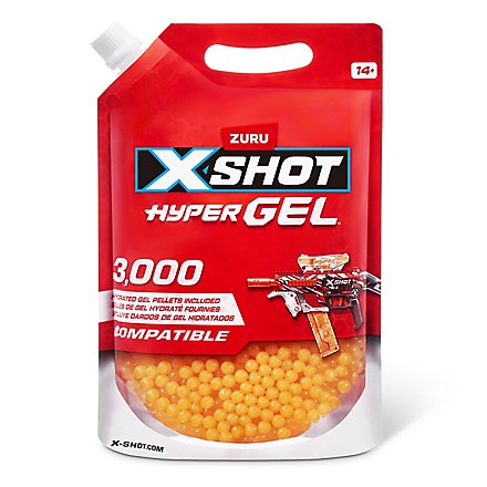X-Shot Hyper Gel Hydrated Gellet Refill (3000 PCS)