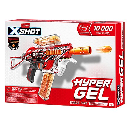 X-Shot Hyper Gel Trace Fire Blaster - blasterparts.com