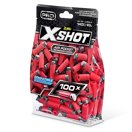 X-Shot PRO SERIES Half-length darts Refill