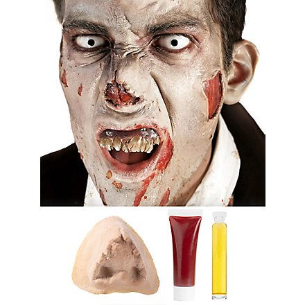 Zombienase Latexapplikation