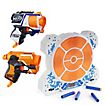 Action Bundle: 2x Nerf MicroShots + Elektronische Zielscheibe DX7 (5 Styles zur Wahl)