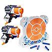 Action Bundle: 2x Nerf MicroShots + Elektronische Zielscheibe DX7 (5 Styles zur Wahl)
