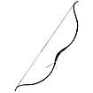 Arc long d'homme des bois Arme GN