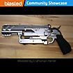 Blasterparts - Gunmetal Tuning Pack compatible with NERF - Zombie Strike Hammershot