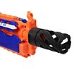 Blasterparts mondingsvlamdemper / geluiddemper "Spiral Flow"
