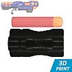 Blasterparts Powershell für Nerf N-Strike Trilogy MEGA Darts