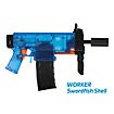 Blasterparts - SMG-Kit 2: Silencer Gun, Negro