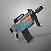 Blasterparts - SMG-Kit 2: Silencer Gun, Negro