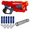 Blasterparts Tuning-Pack kompatibel für NERF MEGA CyclonShok, inkl. Blaster und Caliber Converter