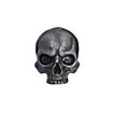 Crâne décoratif en résine (petit / métallique)