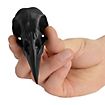 Cranio di corvo stampato in 3D da dipingere (10cm)