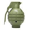 Granata a mano giocattolo verde - Granata LARP, manichino