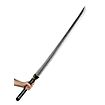 Katana - Musashi Sin Guardamanos Arma Acolchada