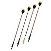 Larp-arrow flat head - brown shaft