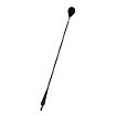 Larp-arrow rounded head - black shaft