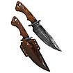 Messer mit Scheide - Bowie Knife, braun Polsterwaffe