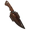 Messer mit Scheide - Bowie Knife, braun Polsterwaffe