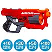 NERF - MEGA CycloneShock avec des Dards Supplémentaires