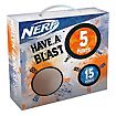 NERF - Set de fête Orange contre Bleu