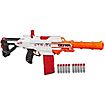 Pack NERF Ultra Strike Mission-Ready : deux blasters et une fléchette avec étui assorti.