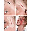 Rage Wunde Latexapplikation