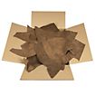 Suede leather remains - beige