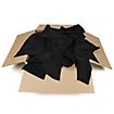 Suede leather remains - black