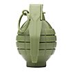 Toy hand grenade green - LARP grenade dummy