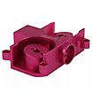 Worker - Angewinkelter Flywheelcage aus Aluminium passend für Nerf Styfe und Rapidstrike und Worker Swordfish und Dominator (Pink)