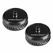 Worker - Flywheels concaves à dents obliques en aluminium.