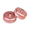 Worker - Flywheels concaves à dents obliques en aluminium.