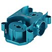 Worker - Gabbia per volano in alluminio adatta a NERF Styfe e Worker Swordfish e Dominator (blu)