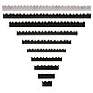 Worker - Rail picantinny pour NERF Tactical Rail Noir