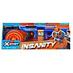 XSHOT Insanity Blitz Hammer Blaster mit 40-Dart-Trommel