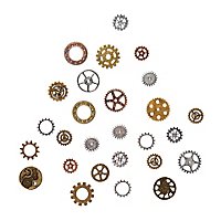25 Steampunk decoration gears