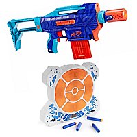 Action Bundle: Nerf Elite 2.0 Stormcharge + Elektronische Zielscheibe DX7