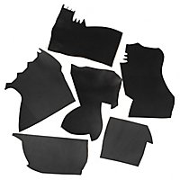 Armour grade leather remains - black