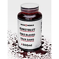 Artificial blood bottle 500 ml - film blood