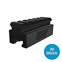 Blasterparts - Adattatore da barra NERF a Picatinny V1 - 6,5 cm