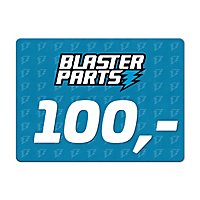 Blasterparts Gavekort 100,- €